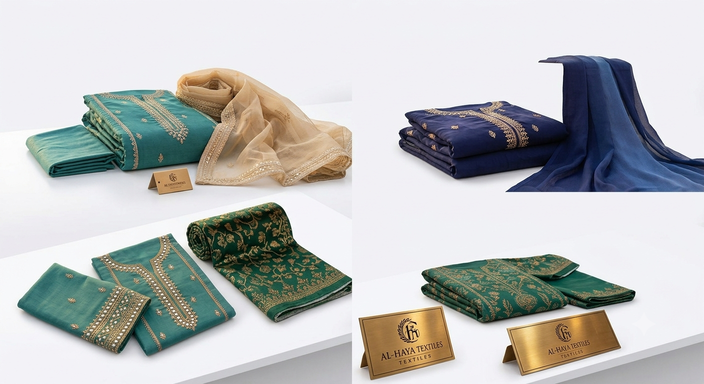 Unstiched Branded Women Cloths