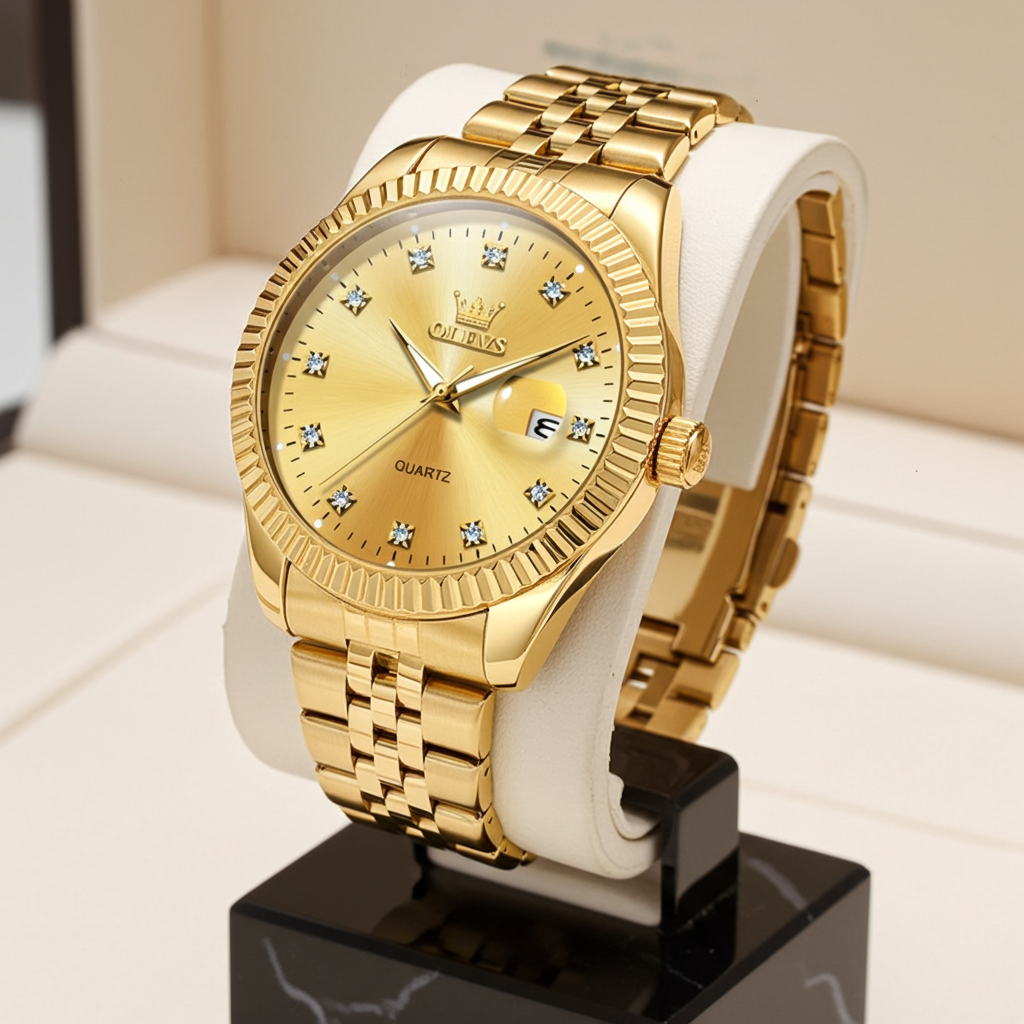Wedding  Day Couple's Watch Fashion Waterproof Quartz Watch